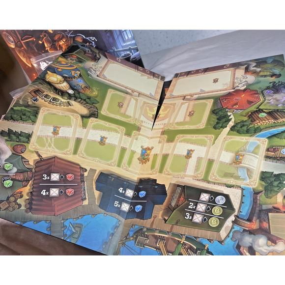 King's Forge Board Dice Strategy Game + Masterworks & Apprentices Expansions - Picture 6 of 11